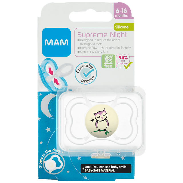 Supreme Night 6-16M 1-Pack - Rosa Mam