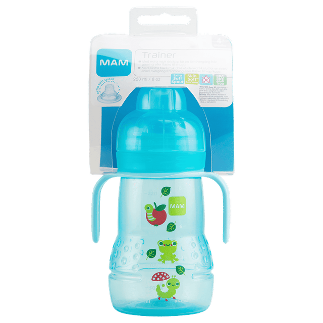 Trainer Nappflaska 220 Ml - Blå Mam