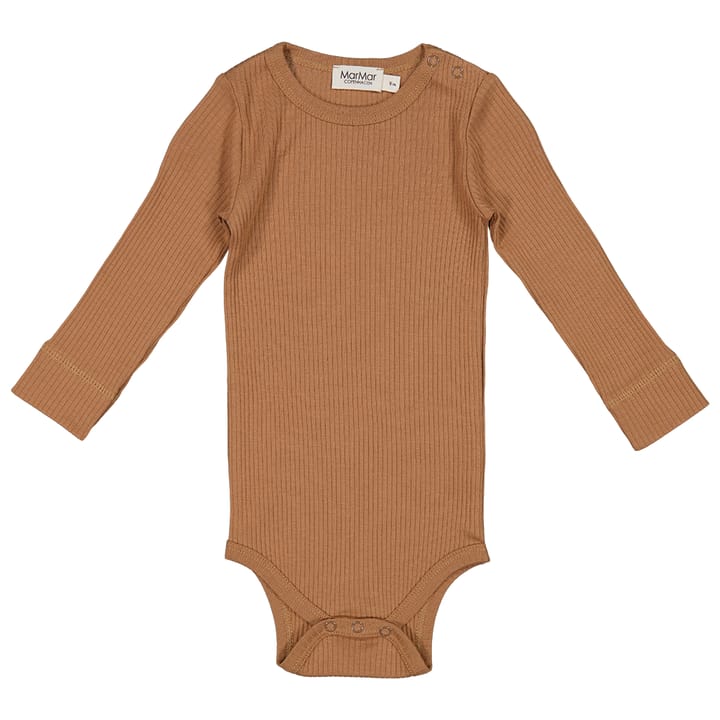 Plain Långärmad Body - Clove