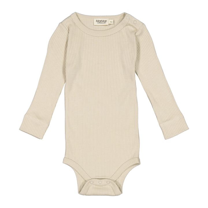 Plain Långärmad Body - Grey Sand