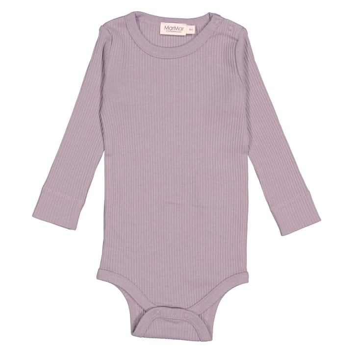 Plain Långärmad Body - Lavender