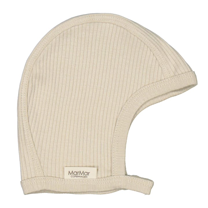 Ribbad Babymössa Hoody - Grey Sand MarMar Copenhagen