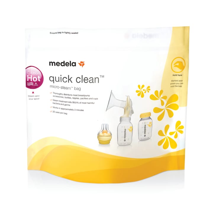 Quick Clean Rengöringspåse, 5-P Medela