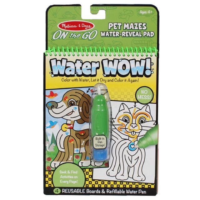 Water Wow Pet Mazes 4+ Melissa & Doug