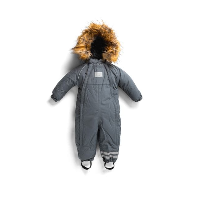 Baby Vinteroverall Bobo Grey Melwing