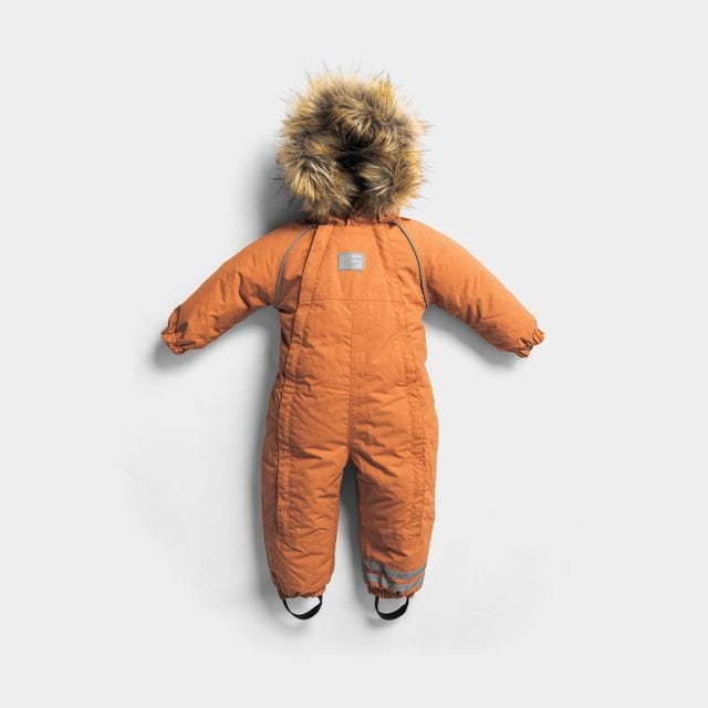 Baby Vinteroverall Bobo Rust Brown Melwing