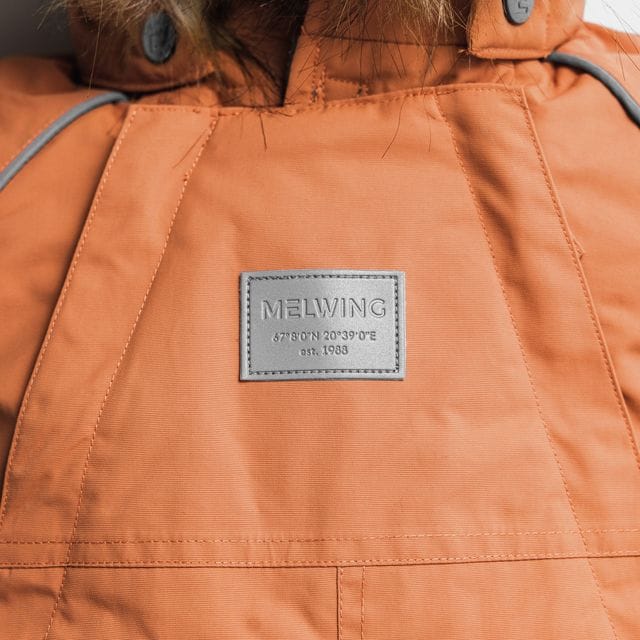 Baby Vinteroverall Bobo Rust Brown Melwing