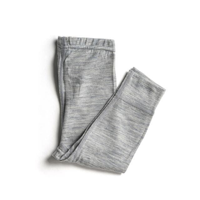 Merino Leggings Grey Melange Melwing