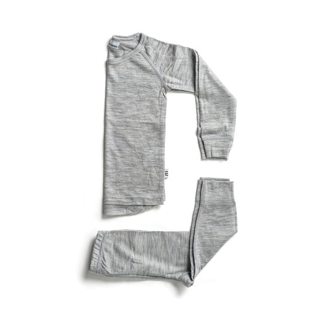 Merino Leggings Grey Melange Melwing