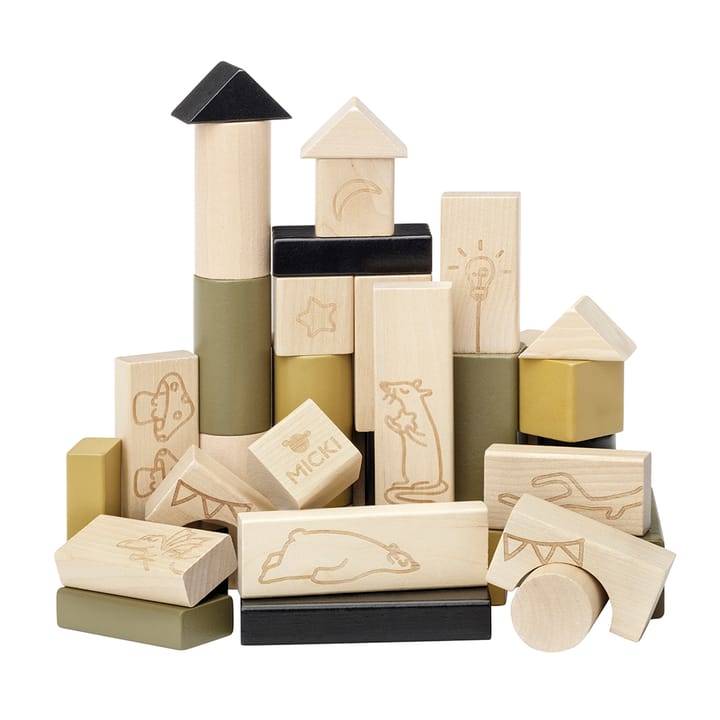 Byggklossar Premium 40 st Micki