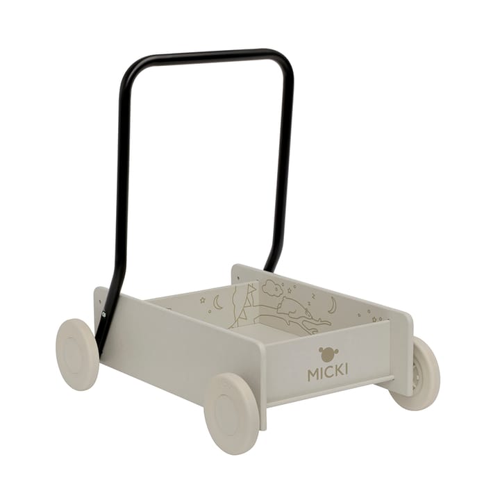 Lära Gå Vagn - Beige Micki