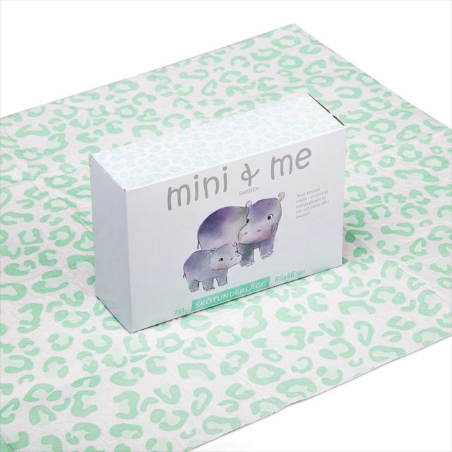 Mini & Me Sweden Engångsunderlägg 7-pack Turkos