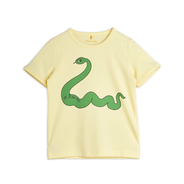 SS22 Snake Sp Ss Tee - Yellow Mini Rodini