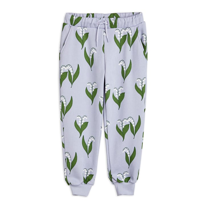 AW22 Lily Of The Valley Aop Sweatpants - Blå Mini Rodini