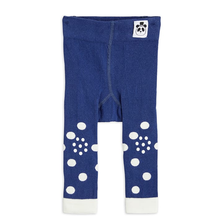 AW22 Swan Anti Slip Baby Leggings - Mörkblå Mini Rodini