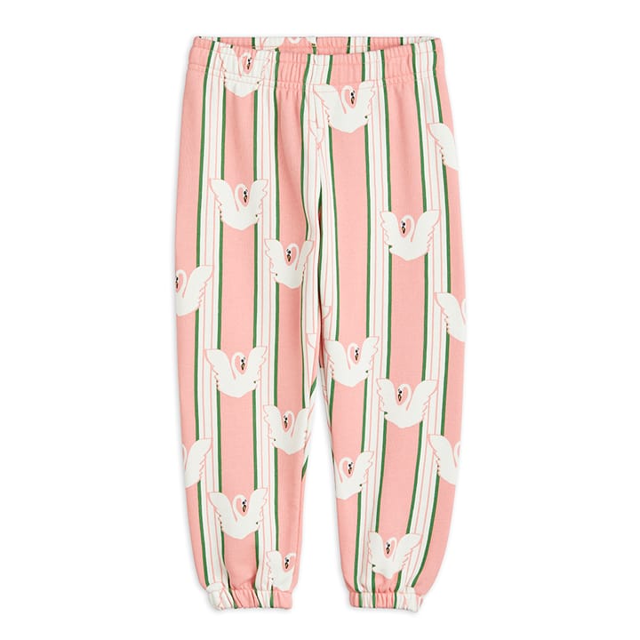 AW22 Swan Aop Sweatpants - Rosa Mini Rodini