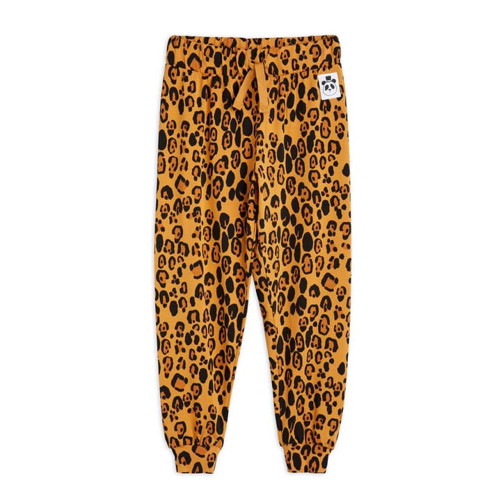 Basic Leopard Byxor - Beige Mini Rodini