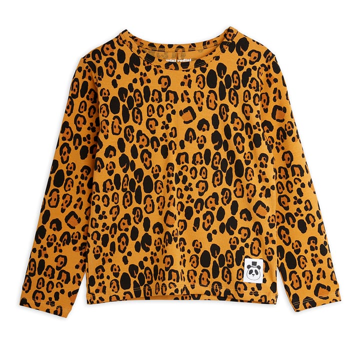 Basic Leopard Långärmad T-shirt Mini Rodini