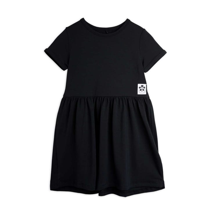 Basic ss Klänning - Black Mini Rodini