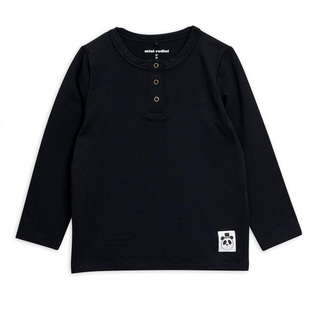 Basic Tencel Farfarströja Black Mini Rodini