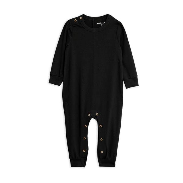 Basic Tencel Jumpsuit Black Mini Rodini
