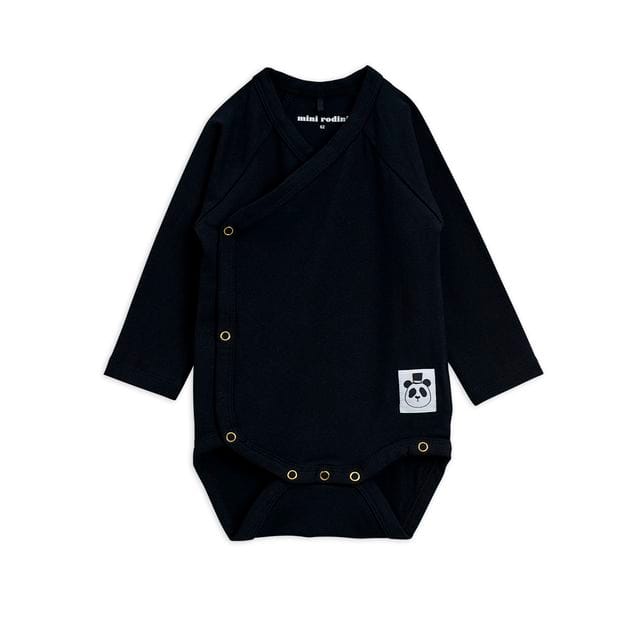 Basic Tencel Wrap Body Black Mini Rodini