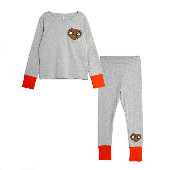E.T Pyjamas - Grey Melange Mini Rodini