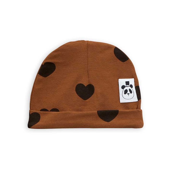 Basic Hearts Babymössa - Brown Mini Rodini