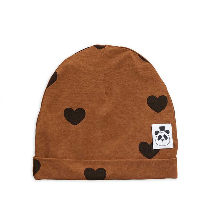 Basic Hearts Mössa - Brown Mini Rodini