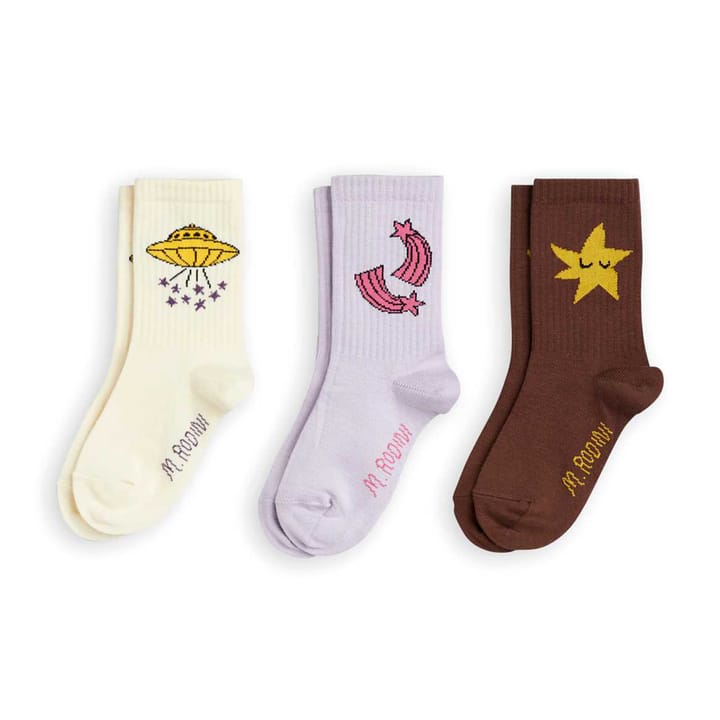 Pre SS22 Starfall Strumpor 3-Pack - Multi Mini Rodini