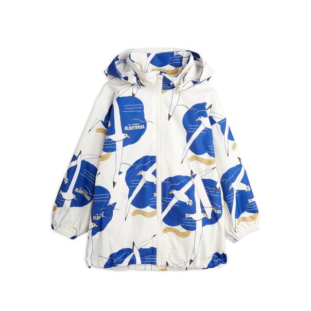 Pre AW21 Albatross Vindjacka Offwhite Mini Rodini