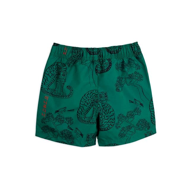 SS21 Tigers Badshorts Green Mini Rodini