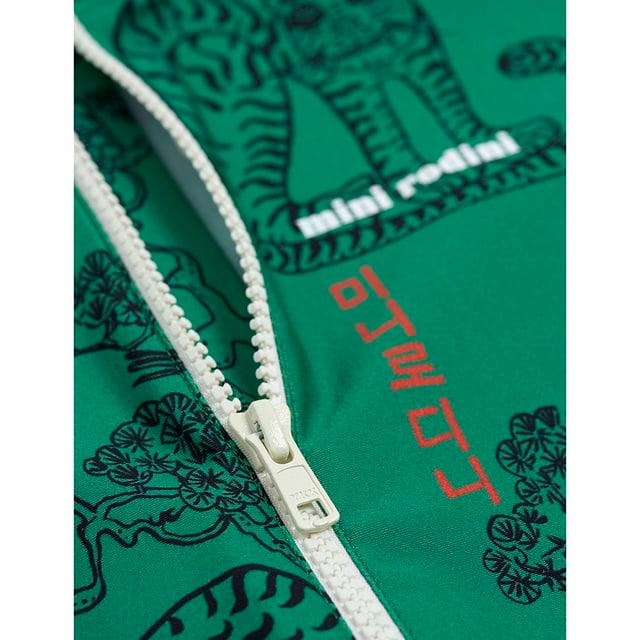 SS21 Tigers Uv-dräkt Green Mini Rodini