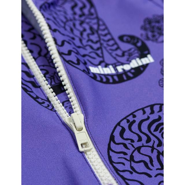 SS21 Tigers Uv-dräkt Purple Mini Rodini