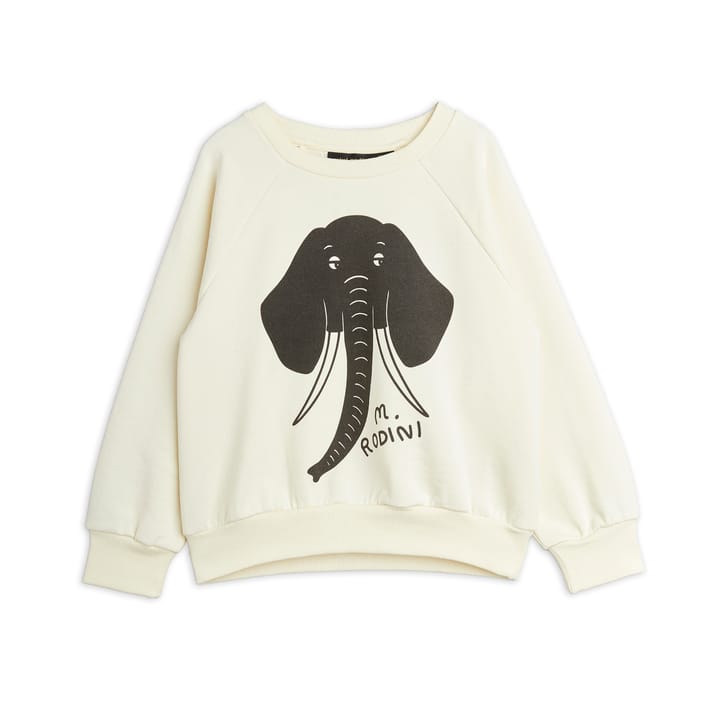 SS22 Elephant Sp Sweatshirt - Offwhite Mini Rodini