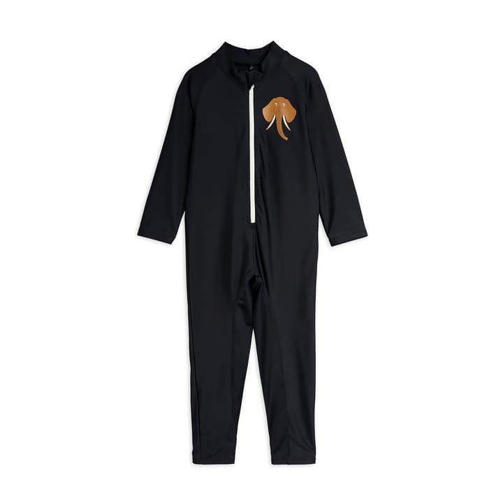 SS22 Elephant Sp Uv Suit - Black Mini Rodini