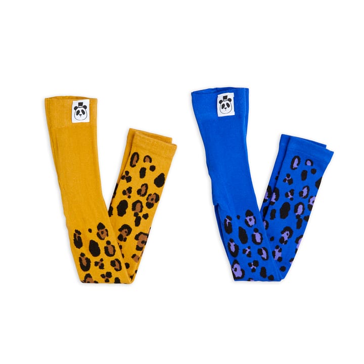 SS22 Leopard Leggings 2-Pack - Multi Mini Rodini