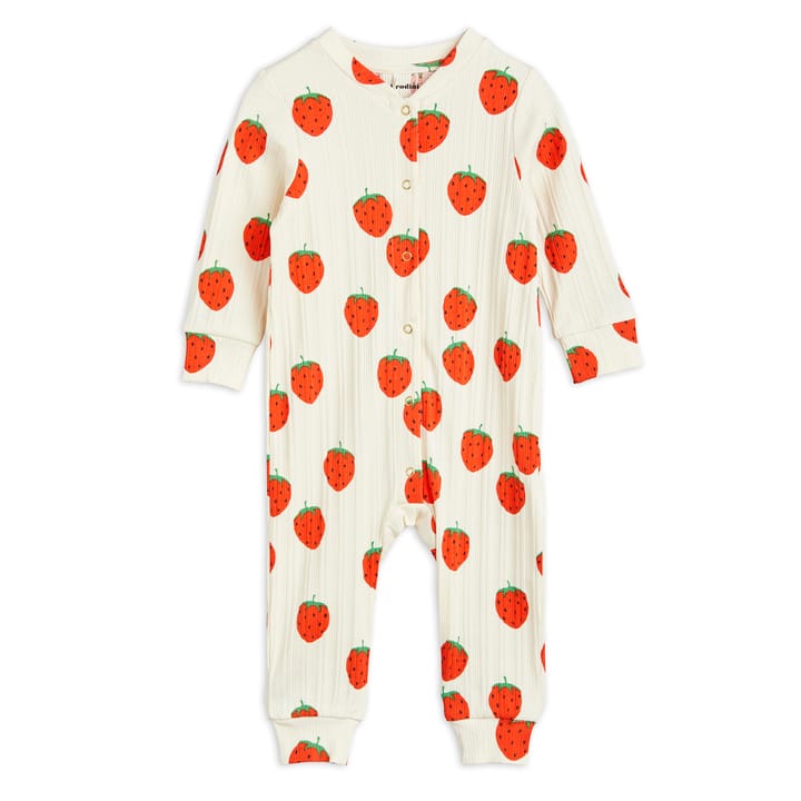 SS23 Jumpsuit Strawberries Aop Mini Rodini
