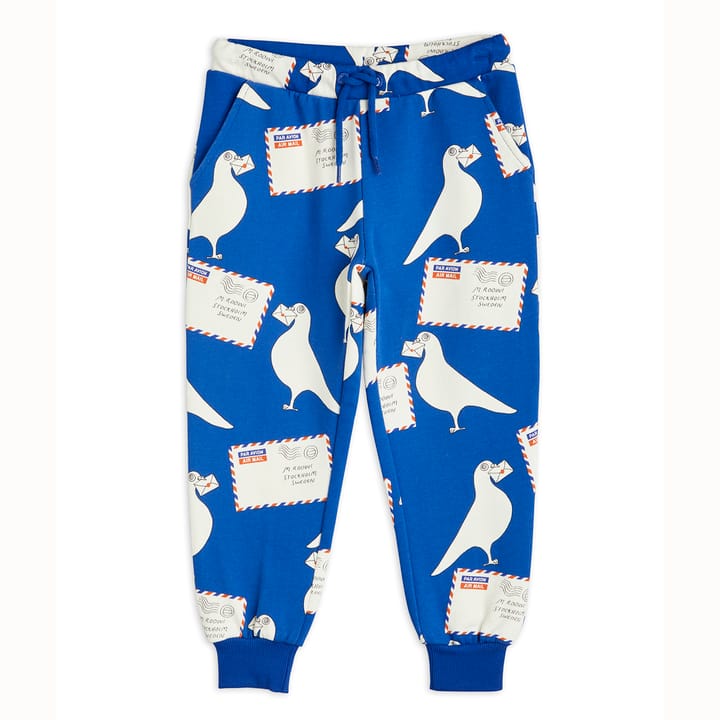 SS23 Mjukisbyxor Pigeons Aop Mini Rodini
