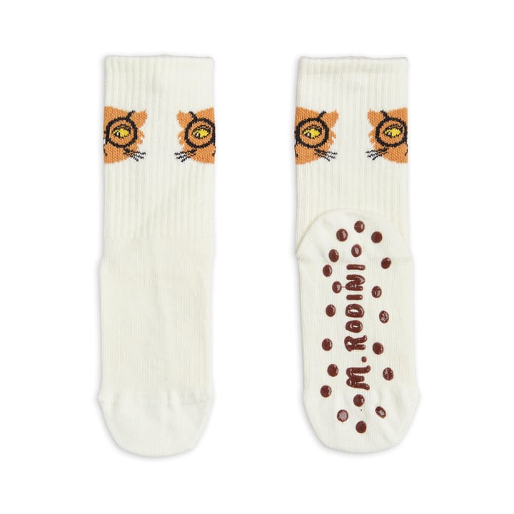 SS23 Strumpor Cats With Glasses Anti Slip Mini Rodini