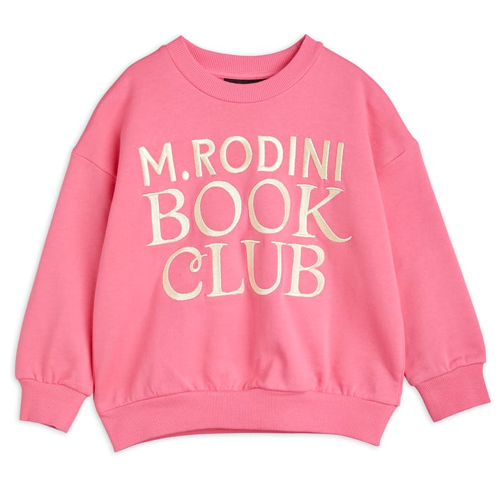 SS23 Sweatshirt Book Club Emb - Pink Mini Rodini