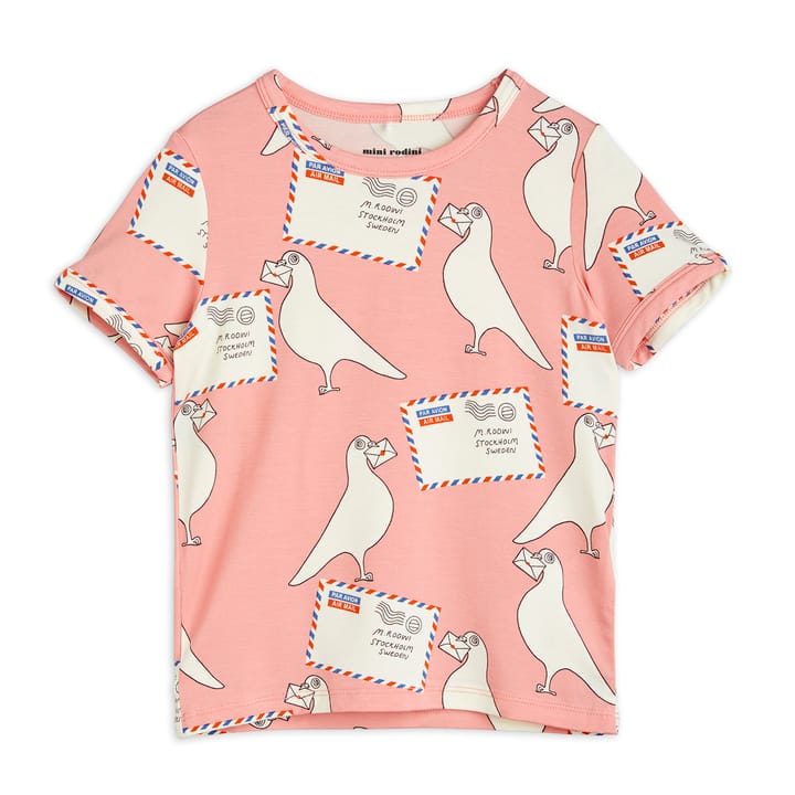 SS23 T-shirt Pigeons Tencel Aop Mini Rodini