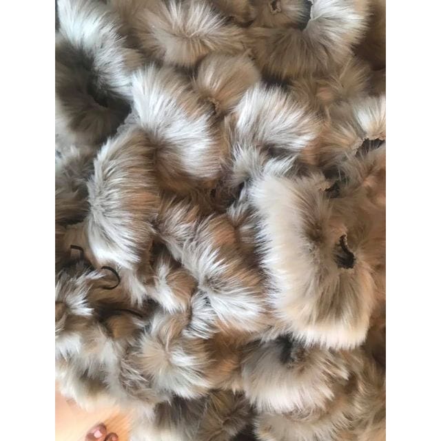 Päls Till Sufflett Beige Minniemonroe