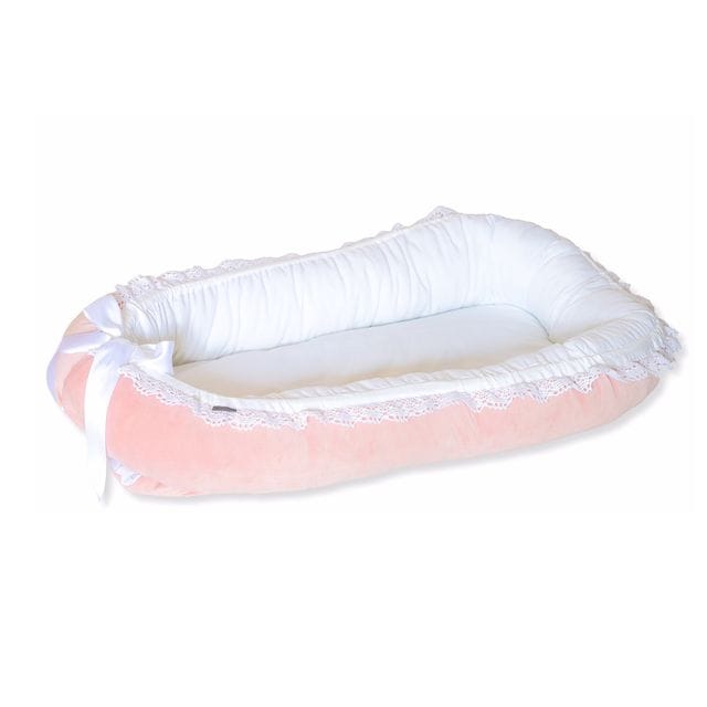 Babynest Orginal - Sammet Rosa Minniemonroe