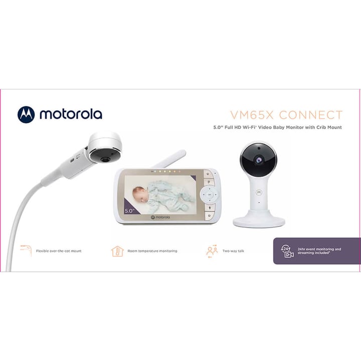 Babymonitor VM65X Connect - Vit Motorola