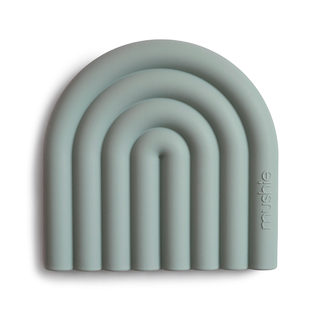 Bitleksak Regnbåge - Cambridge Blue Mushie