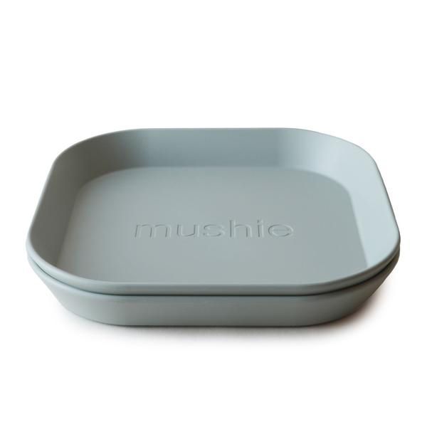 Mushie Mattallrik Kvadrat 2-Pack Sage