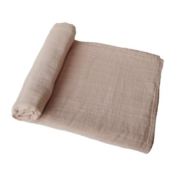 Muslinfilt - Pale Taupe Mushie