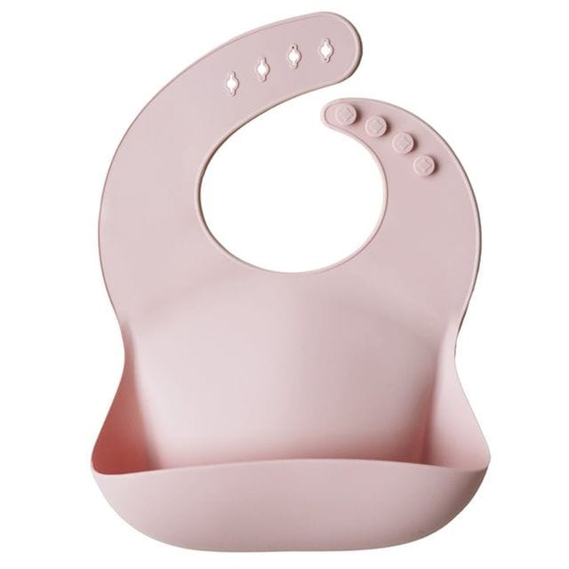 Silikon Haklapp Solid - Blush Mushie