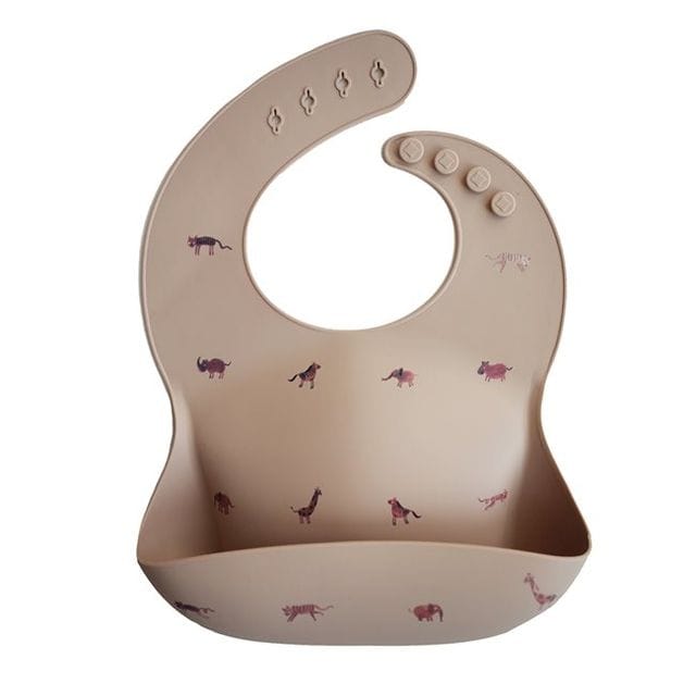 Silikon Haklapp - Brown Safari Mushie